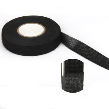 Manufactory Outlet Black Cloth Wire Harness Polyester Tape Automotive Masking Tape